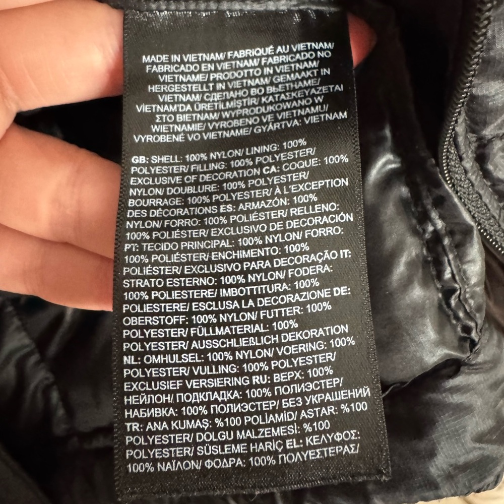 NORTH FACE 🌄 Men's Black Thermoball Puffer Jacket 🖤 (Size Medium) - Picture 7 of 17